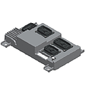 CONTROL-LECM - E6 LEAN - 3-STACK - MAIN; AUX, 2MF, 2VF, 10KNK; EID