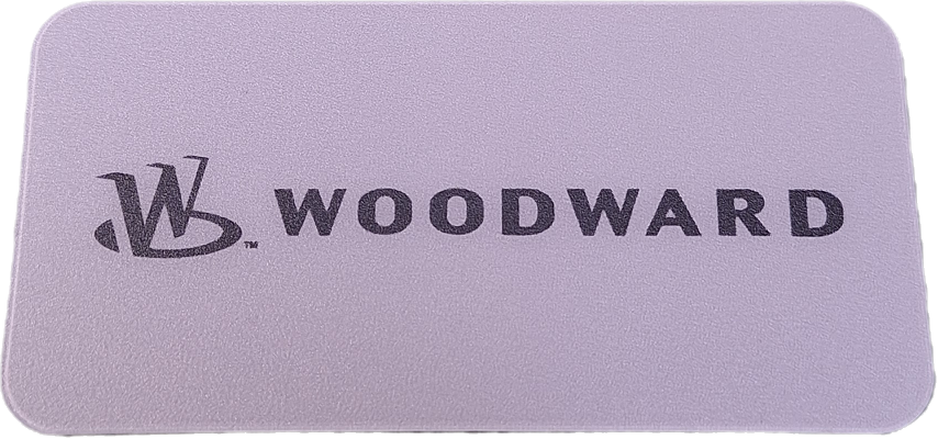 NAMEPLATE - UG25+ ACTUATOR/GOVERNOR WOOD